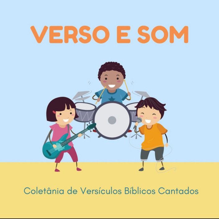 Capa do álbum Verso e Som — Coletânea de Versículos Bíblicos Cantados